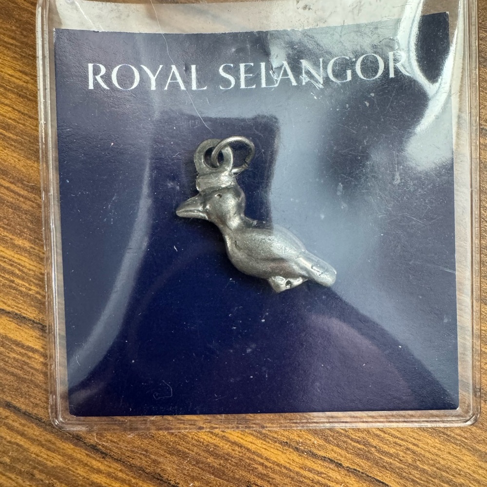 Royal Selangor Hornbill pewter charm